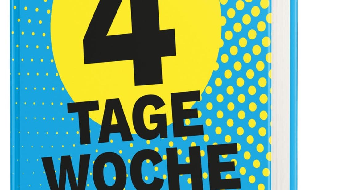 Könnte das neue Vollzeit-Modell für viele Unternehmen sein, sagt Autor Martin Gaedt: „4 Tage Woche“ heißt sein Buch dazu.
