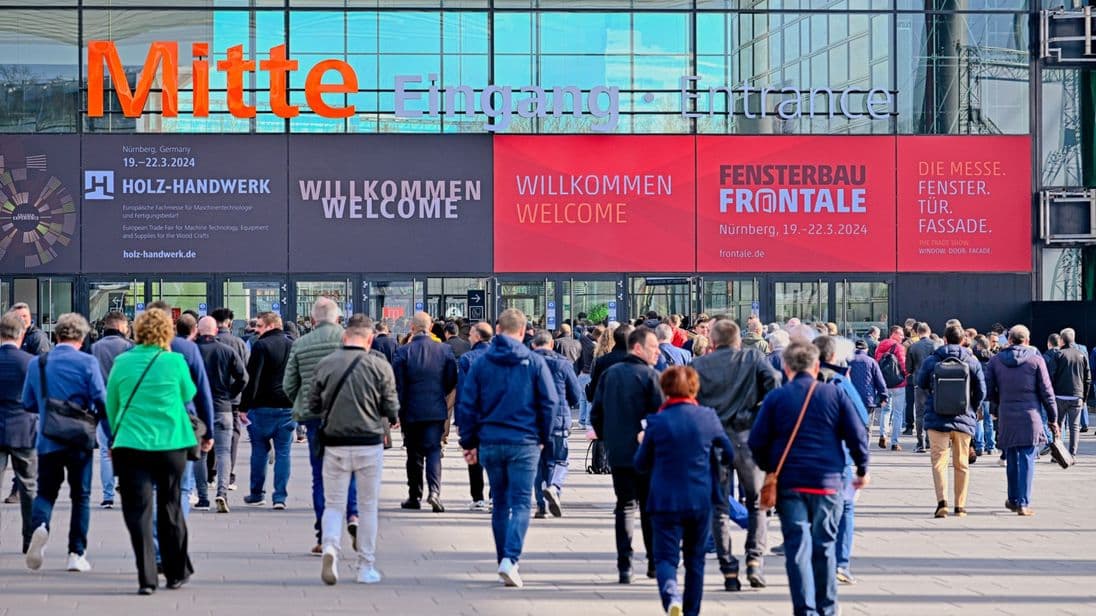 Die Holz-Handwerk findet ebenso wie die Fensterbau Frontale vom 24. bis 27. März 2026 in Nürnberg statt.