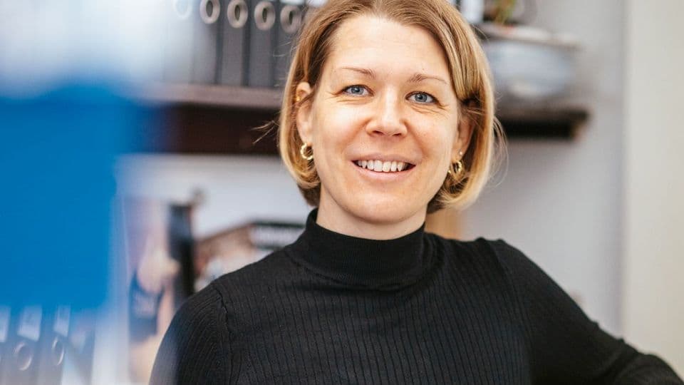 Metallbaumeisterin Katja Lilu Melder führt zusammen mit Mann einen Handwerksbetrieb in Hamm.