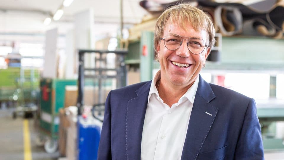 Hat ein Ohr für seine Mitarbeitenden: Handwerksunternehmer Andreas Mayr.