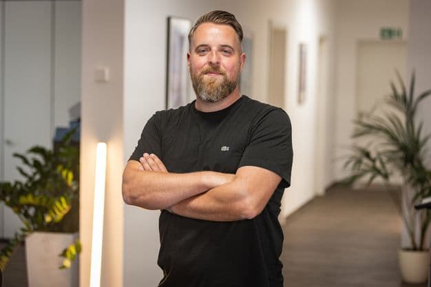 „Freundlichkeit ist für mich eine Grundvoraussetzung im Leben, um alles Weitere zu schaffen“, sagt Handwerker Martin Wels.