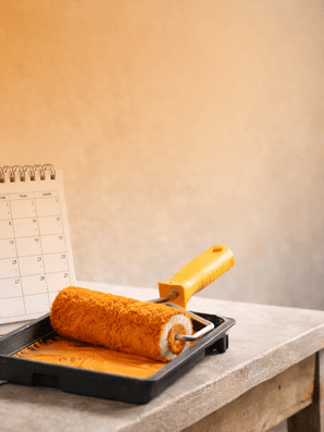 Farbrolle und Kalender