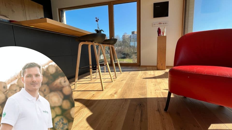 Bodenbelagsarbeiten bilden eine Säule im Leistungsportfolio der Raumausstattung Wolf. Sie zählen auch wirtschaftlich zu den stärksten Angeboten des Betriebs.