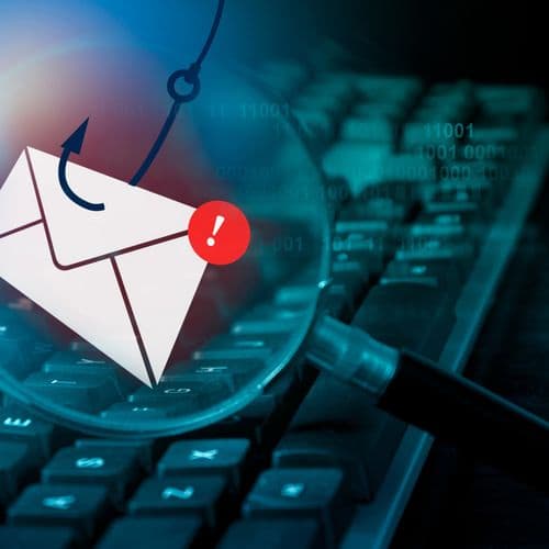 Achtung: Geben Sie niemals Daten an Dritte weiter, wenn der Absender einer E-Mail nicht bekannt ist. Es könnte eine Phishing-Mail sein.