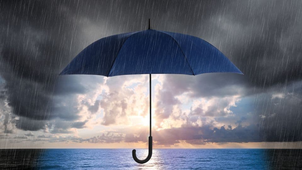 Auch im Dauerregen scheint hinter den Wolken die Sonne.