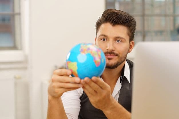 unternehmer plant die expansion