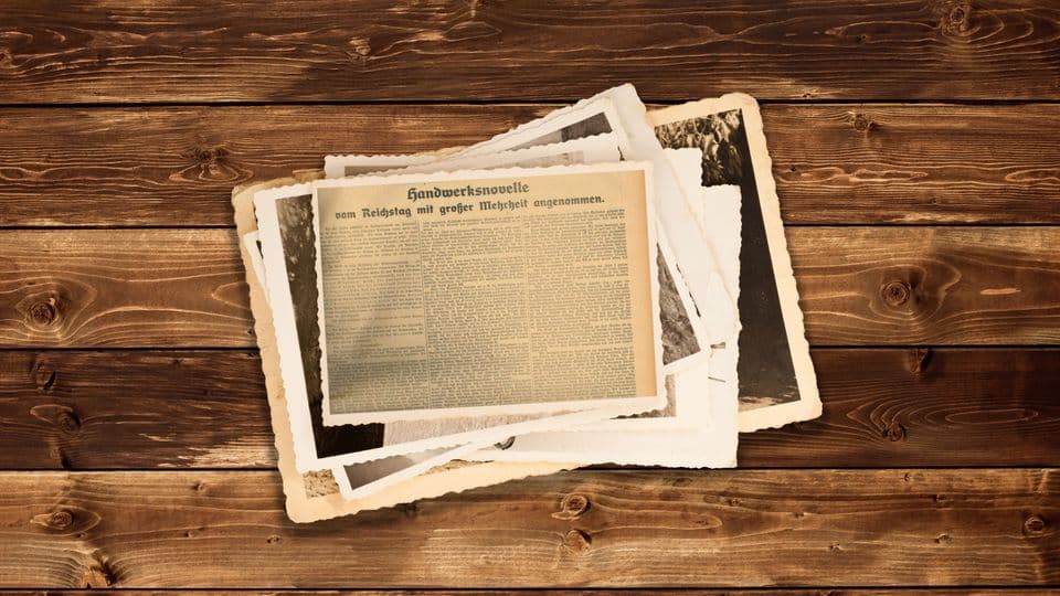 Der Reichstag hat 1929 eine Ergänzung der Gewerbeordnung beschlossen und die Handwerkskammern damit zur Führung einer „Handwerksrolle“ verpflichtet.