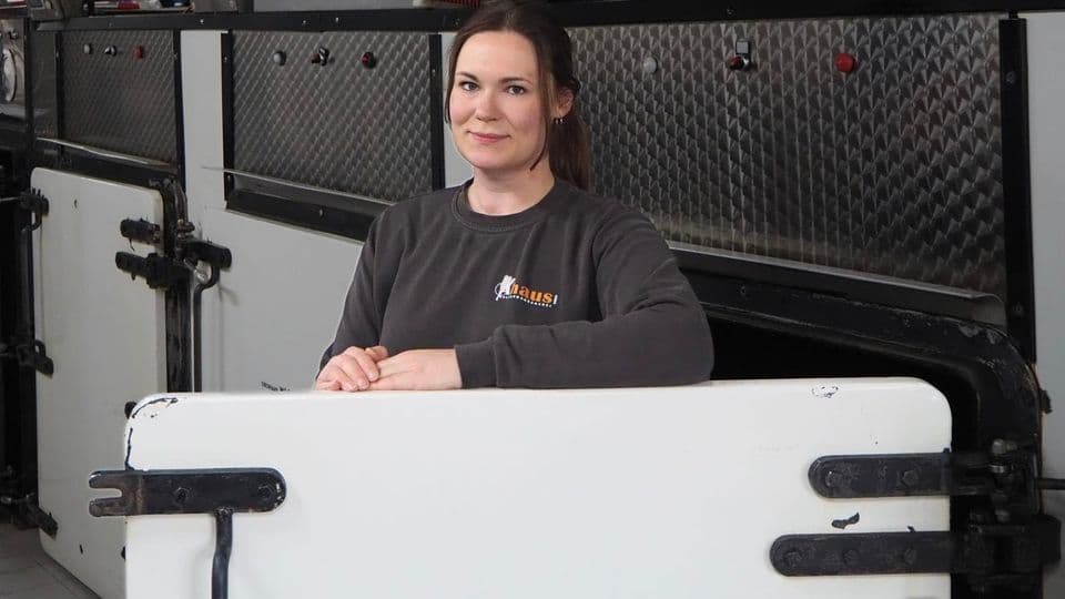 Bäckermeisterin Sabrina Ahaus verbindet bei ihrer Arbeit Tradition mit modernen Ansätzen und setzt dafür auf stete Weiterbildung.