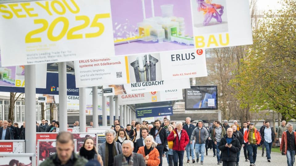 Startet am 13. Januar: die Bau 2025