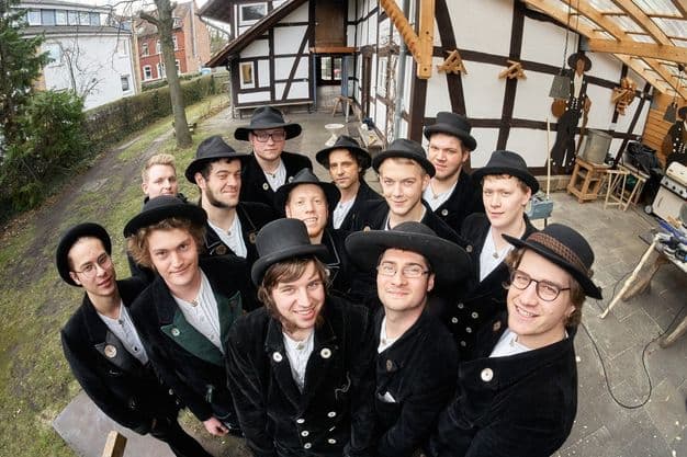 Die Rast der Wandergesellen