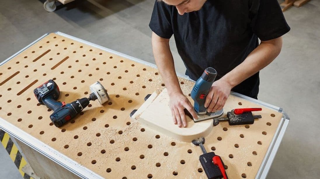 Bei Bessey gibt es allerhand Spannwerkzeuge zu sehen.