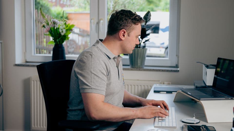 War auf der Suche nach einer leicht bedienbaren Handwerkersoftware: Tim Kirchner.