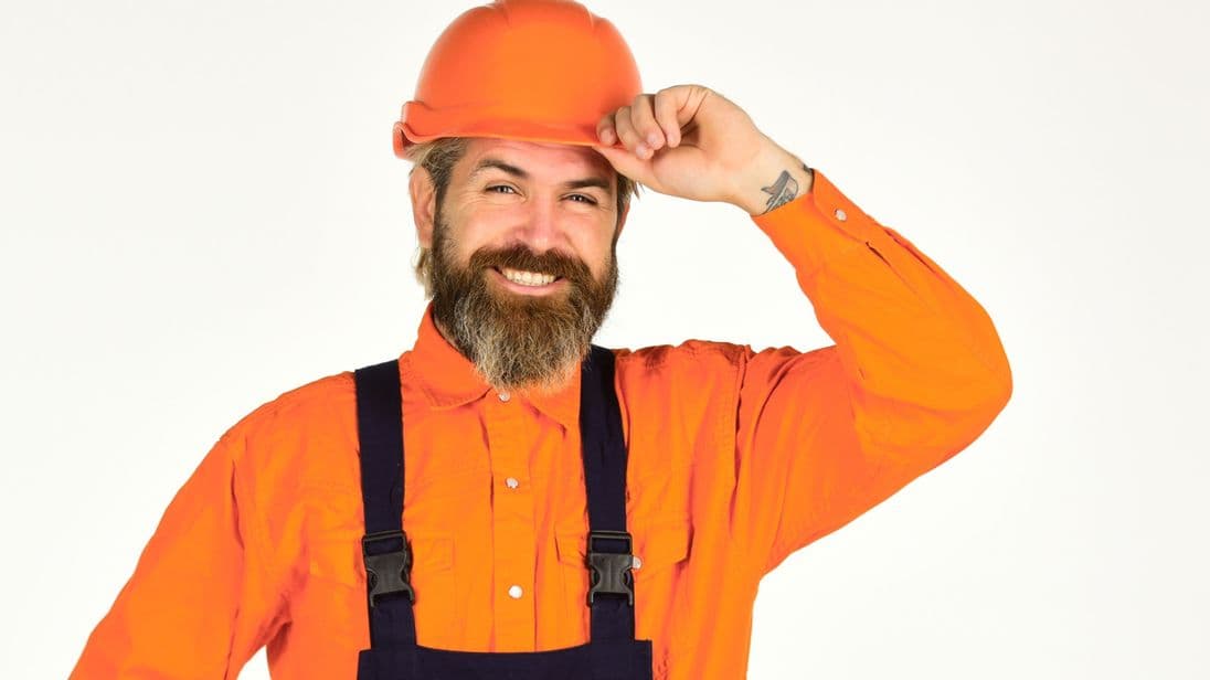 Meister mit Köpfchen. Wer sägt, der fegt.